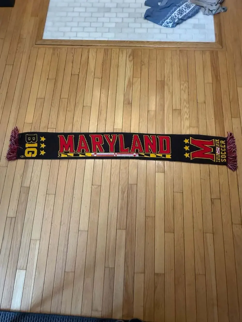 University of Maryland Terrapins Soccer Capital One Fan Scarf